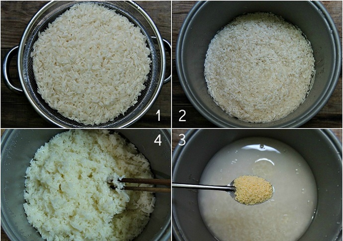 Gạo nếp làm cơm cháy thơm ngon giá rẻ