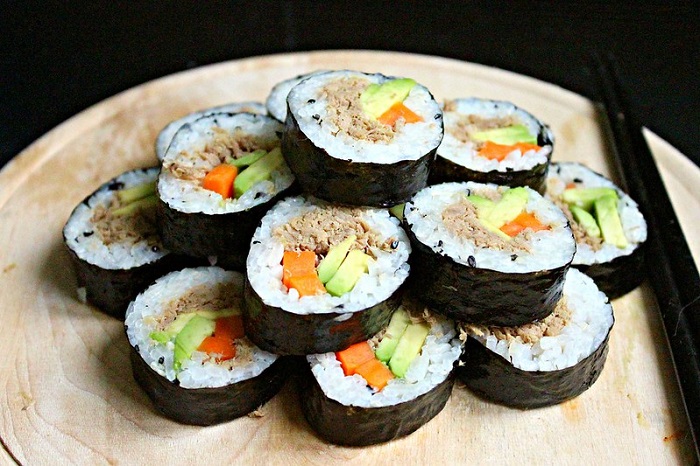 cách nấu gạo nhật làm sushi