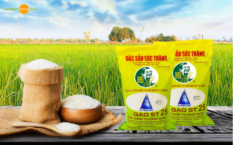 Hình 1:    Gạo Ngon Online địa điểm cung cấp gạo ST25 giá tốt tại Hồ Chí Minh