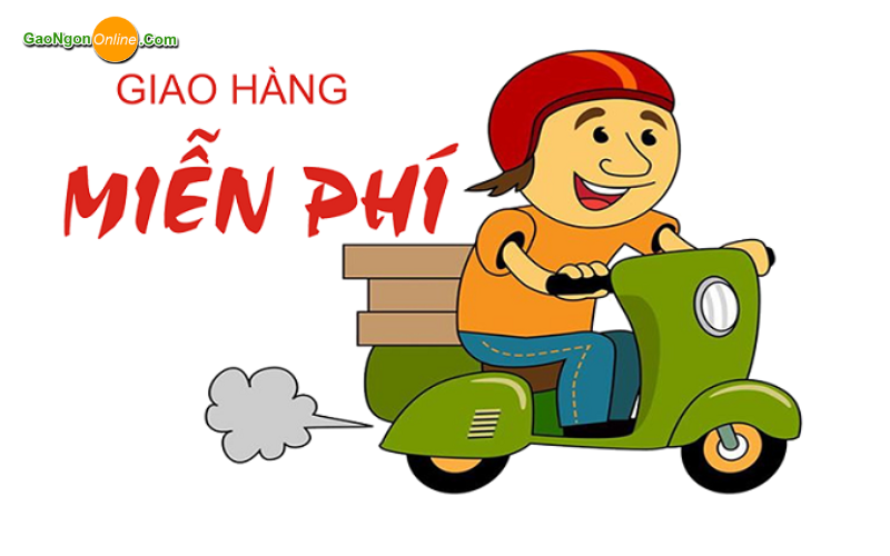 Miễn phí giao hàng gạo quận Tân Bình