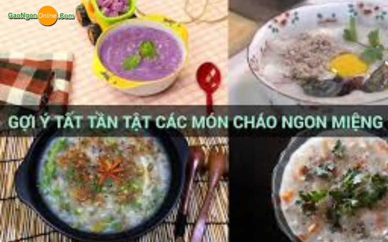 Gợi ý một số món cháo ngon từ gạo dễ làm tại nhà 
