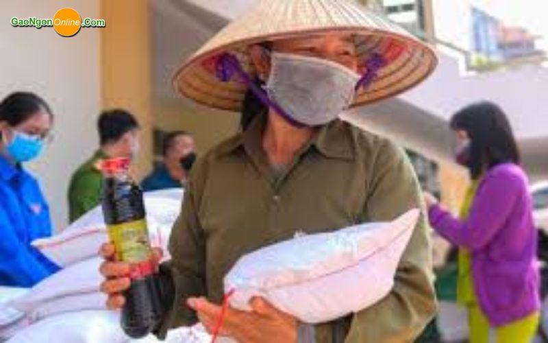 Ý nghĩa của việc tặng gạo từ thiện tết