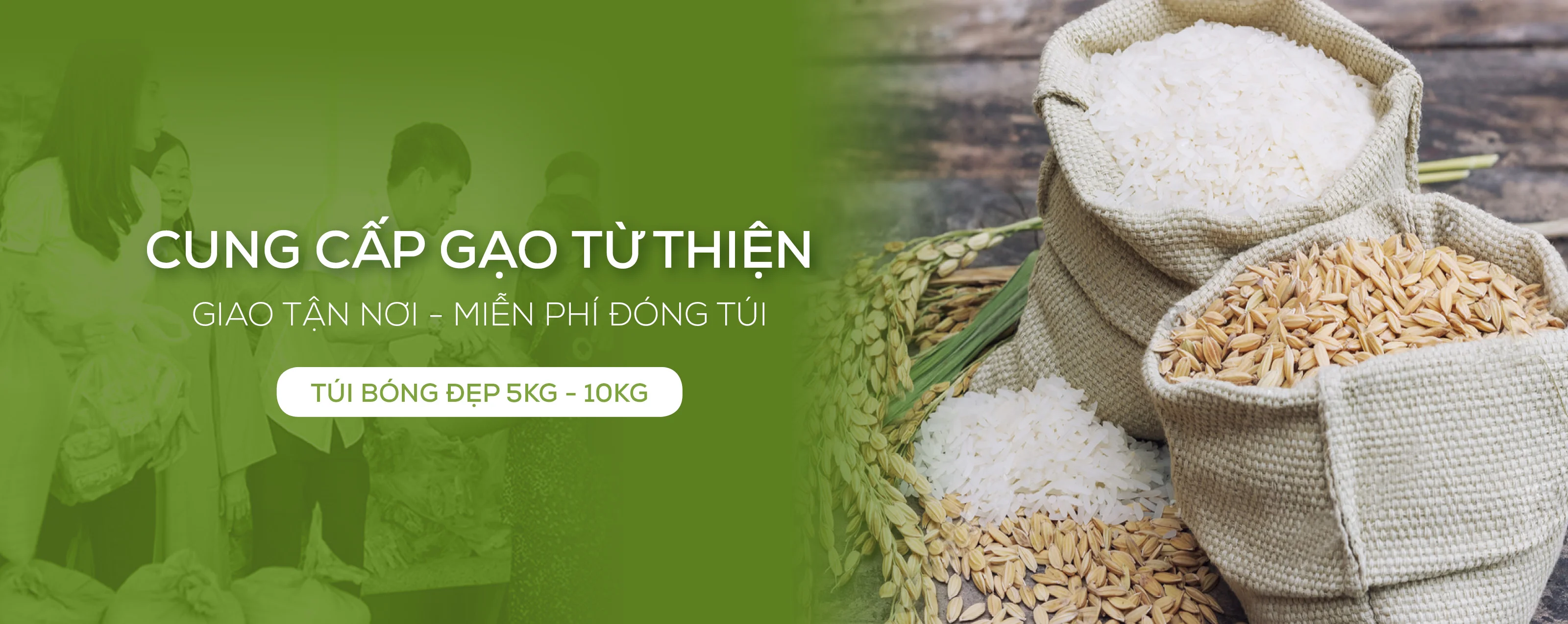 Nơi mua gạo từ thiện uy tín
