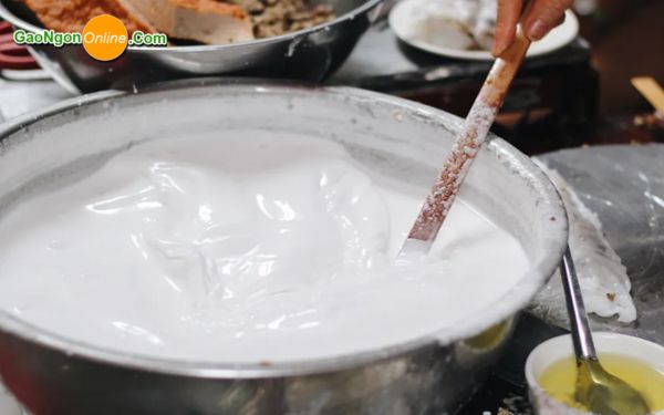 Cách pha bột bánh cuốn ngon, đảm bảo hương vị