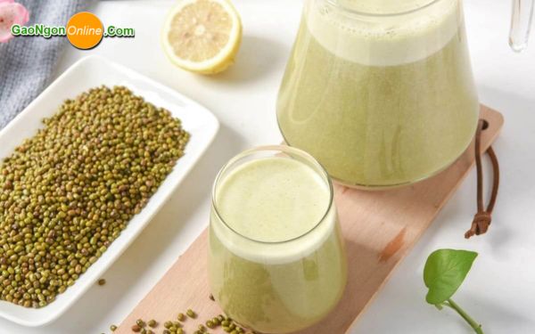 Công dụng của nước đậu xanh