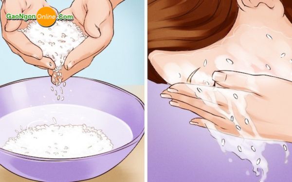 Rửa mặt bằng nước vo gạo có tác dụng gì?