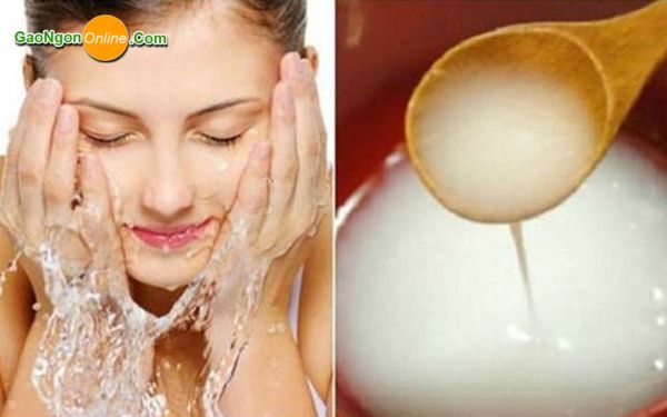 Rửa mặt bằng nước vo gạo có ăn nắng không?