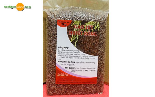 Gạo lứt đóng túi